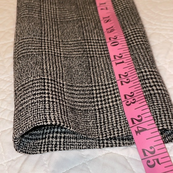 Jones New York 10 Tweed Jacket Black&White,Single-Breasted Detailing sleeve cuff - Picture 8 of 14